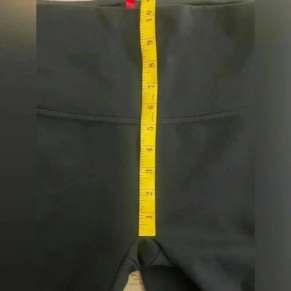 SPANX Navy Pointe Slim Pants Hidden Tummy Panel Size XL - Picture 8 of 10